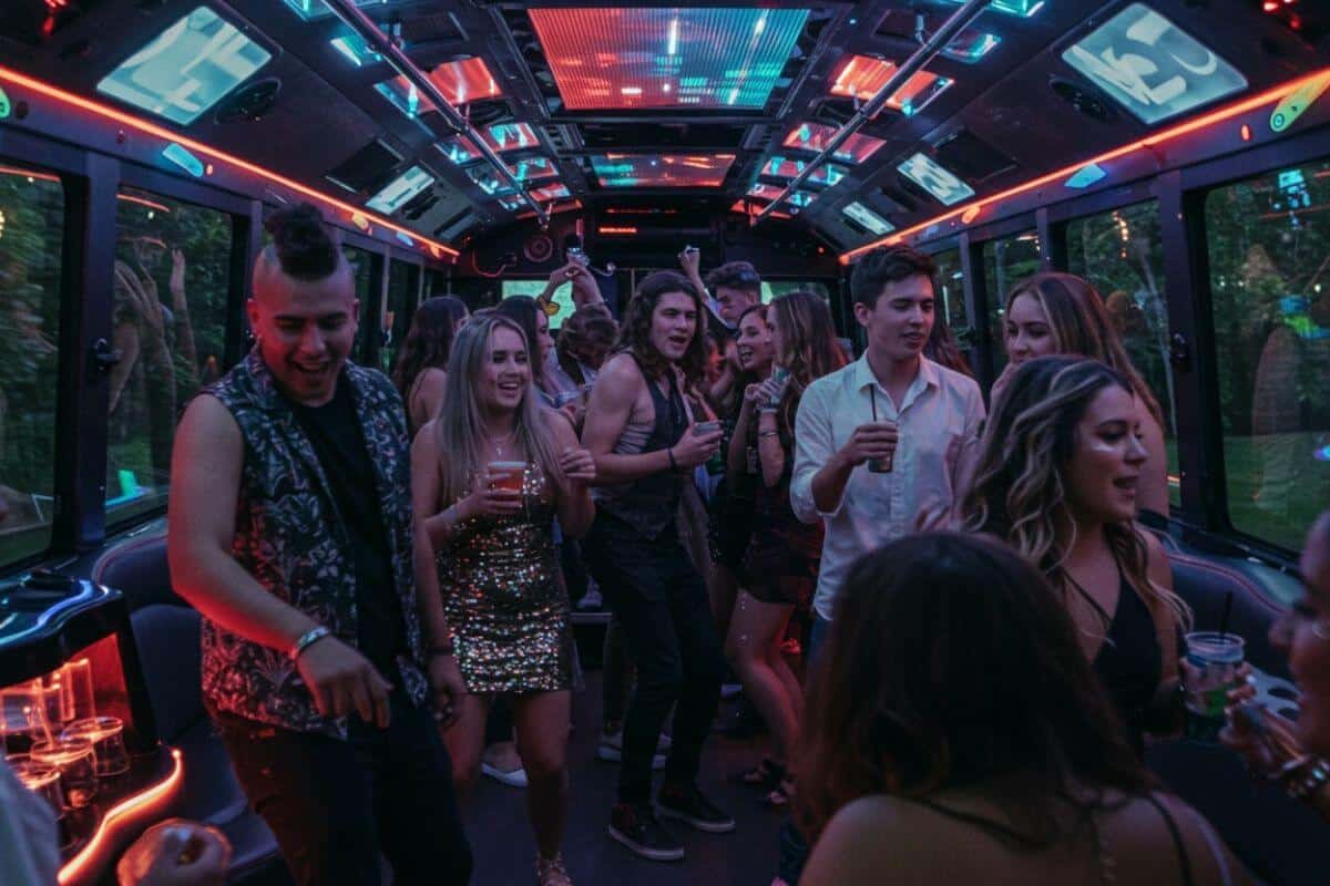 Party limo Bus