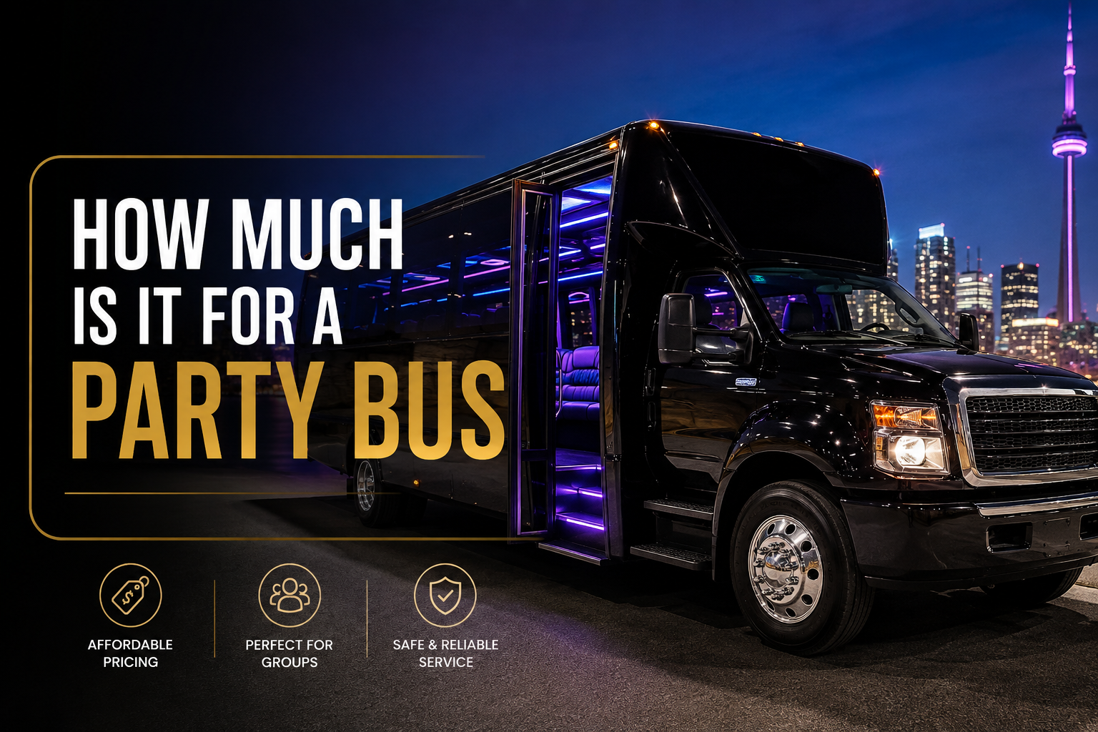 How Much Is It for a Party Bus