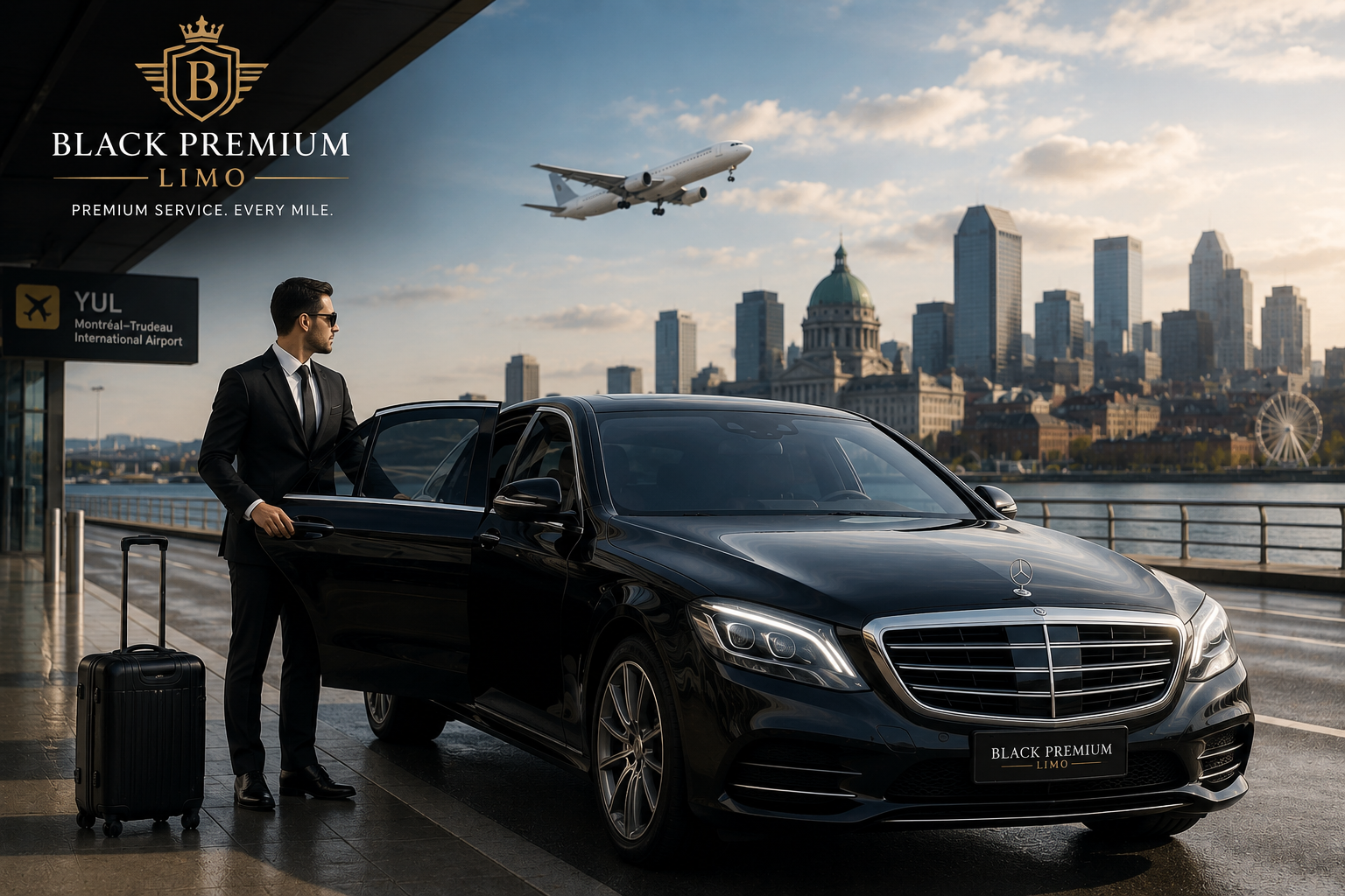 How to Book Airport Black Car Service to Montreal